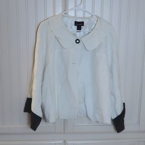 Ashley Stewart White Blazer Plus Size 3x